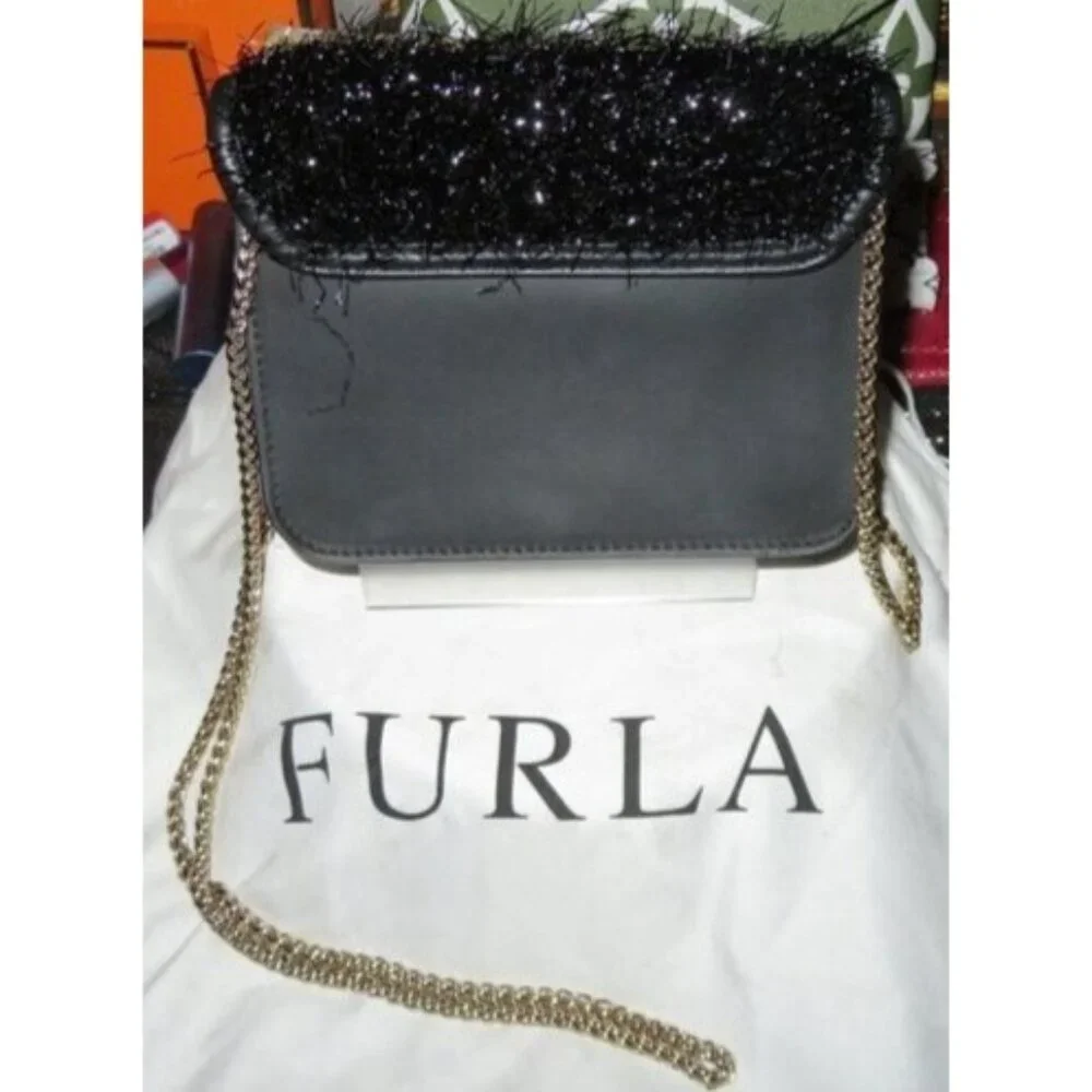 FURLA METROPOLIS Limited edition Italian Leather Mini Crossbody